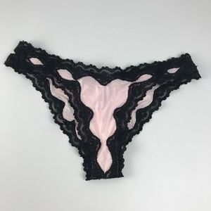 Bundle Victoria's Secret Thong Underwear Sz L /